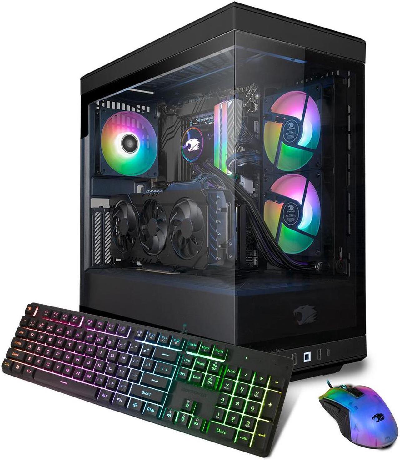 iBUYPOWER Y40 Gaming Desktop PC, Intel i7-14700F, NVIDIA GeForce RTX 4070 Super 12GB, 32GB DDR5 RAM, 2TB SSD, Windows 11, PB-Y40BI7N47S-01