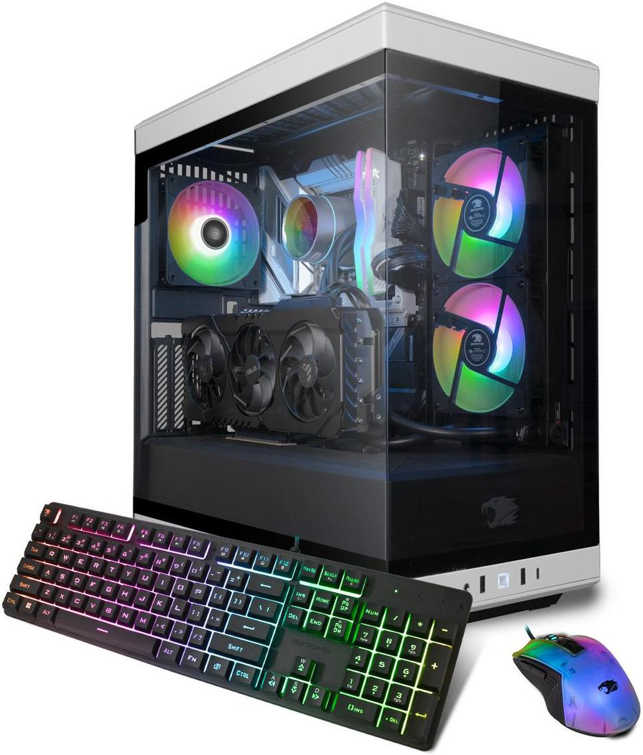 IBUYPOWER Y40 Gaming Desktop PC AMD Ryzen 9 7900X NVIDIA GeForce RTX 