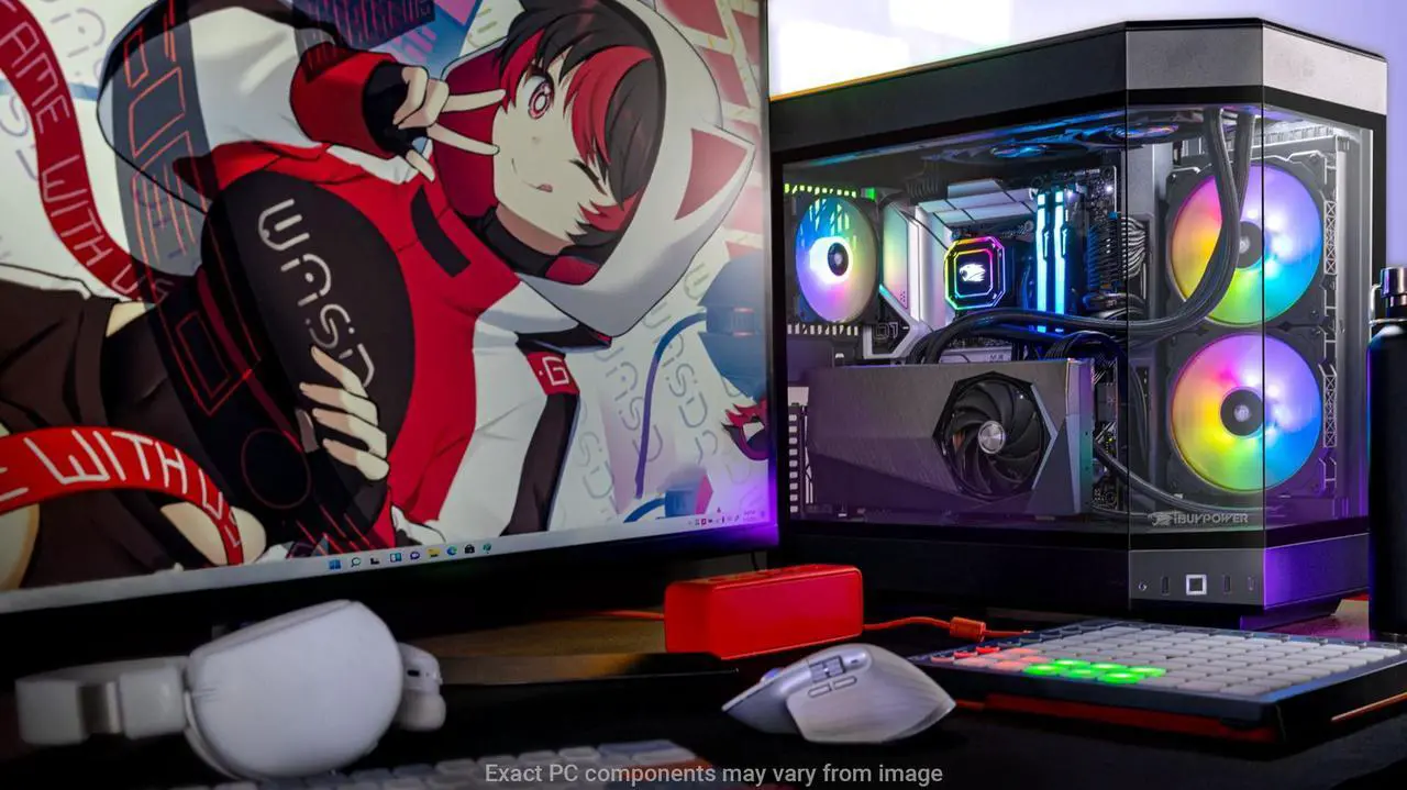 Alt view image 7 of 7 - iBUYPOWER Y60 Gaming Desktop - Intel Core i9 14900KF, NVIDIA GeForce RTX 4070 Super 12GB, 32GB DDR5 RGB RAM, 2TB NVMe SSD _Y60BI9N47S01