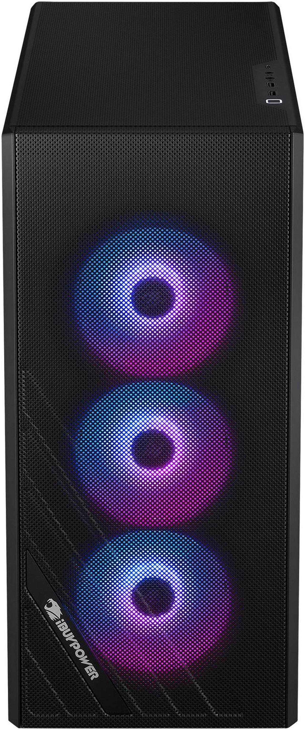 Alt view image 4 of 7 - iBUYPOWER Scale Gaming PC Desktop - AMD Ryzen 5 9600X - NVIDIA GeForce RTX 4060 8GB - 16GB DDR5 RGB - 1TB NVMe SSD - SCA5N4601