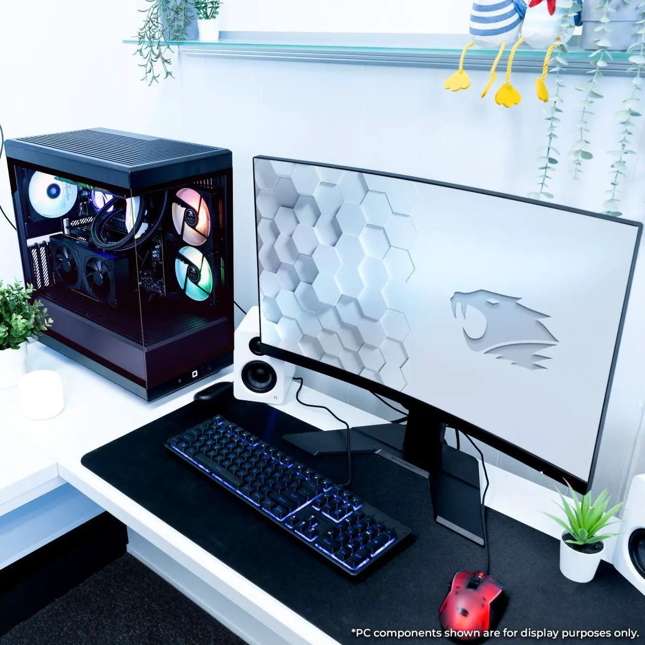 Alt view image 3 of 7 - iBUYPOWER Y40 PRO Black Gaming PC Desktop - Intel Core i7 14700KF - NVIDIA GeForce RTX 5070 12GB - 32GB DDR5 RGB - 1TB NVMe SSD - Y40BI7N5702