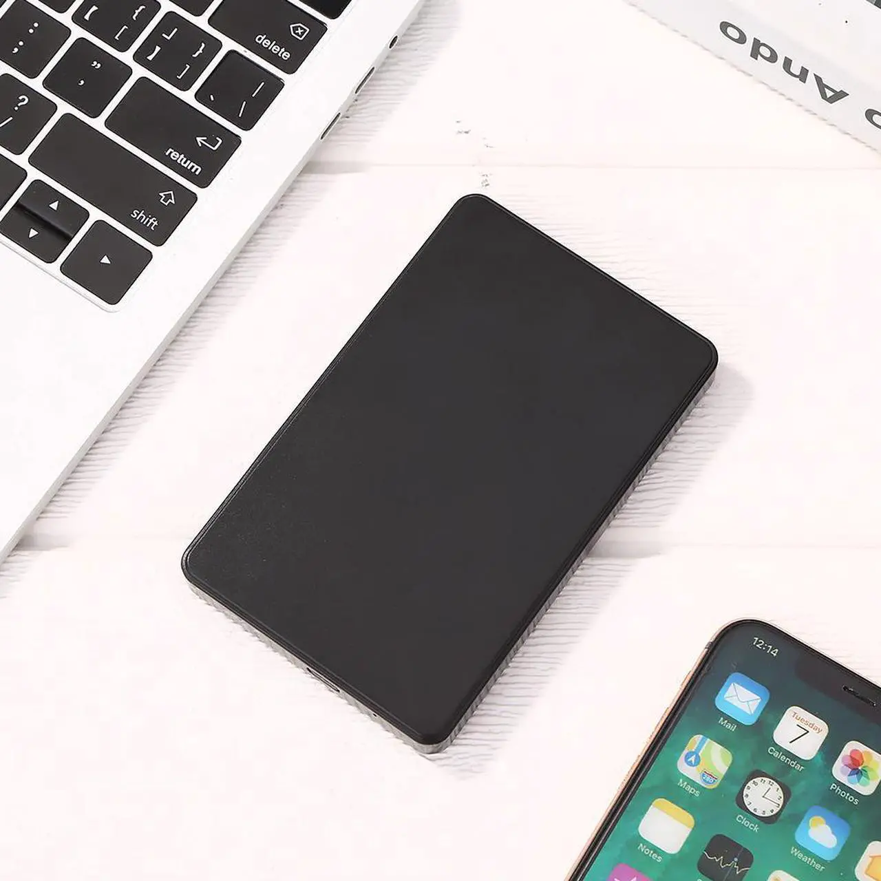 Alt view image 4 of 6 - 2.5 inch Hard Drive Enclosure USB 3.1 Type C SATA 3 HDD SSD Case Caddy 6GB/S High Speed Support 8TB Hard Disk(Type-C to USB3.1)