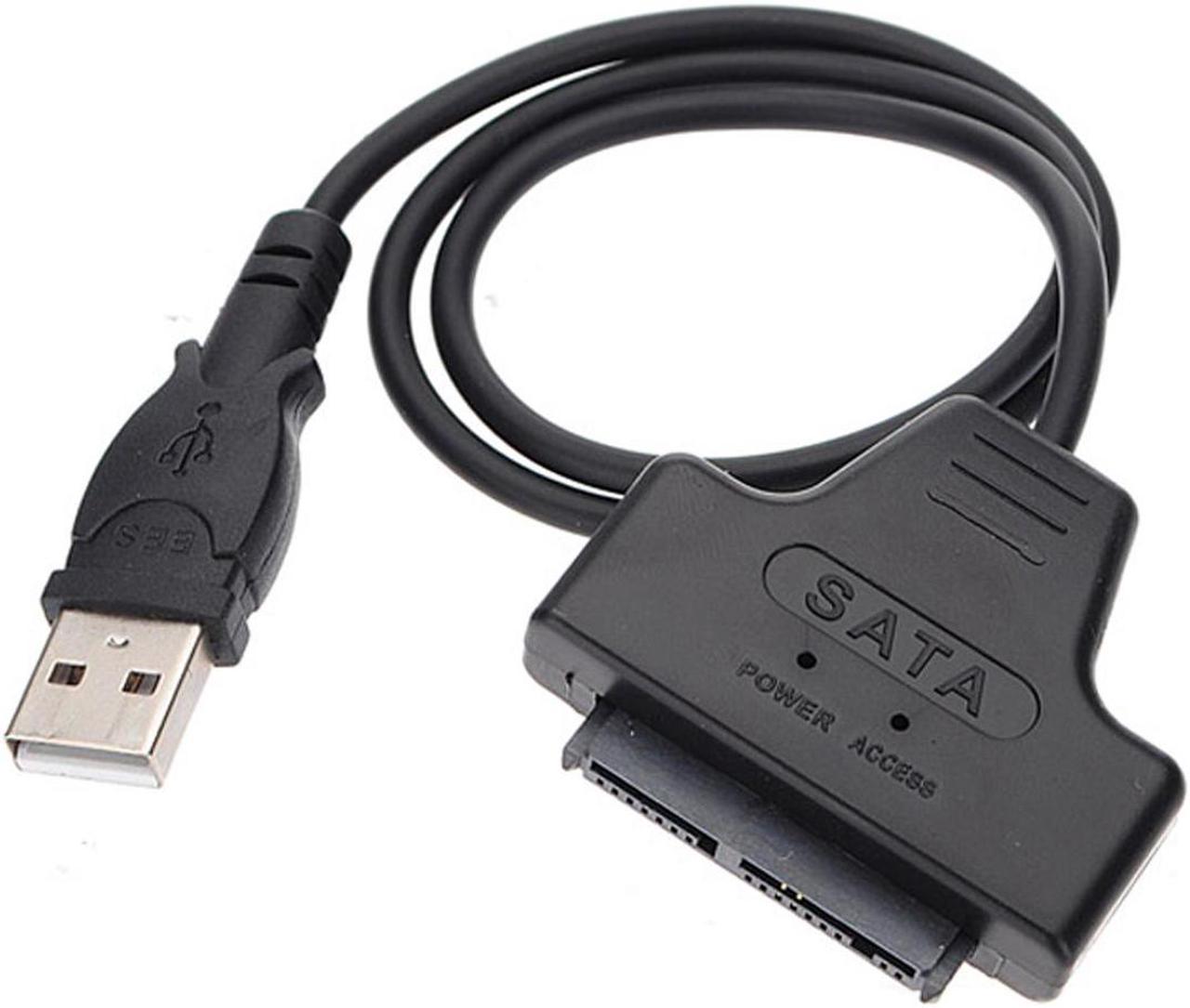 CYDZ USB 2.0 to 7 9 16P Micro SATA 1 8" Drive Adapter Cable