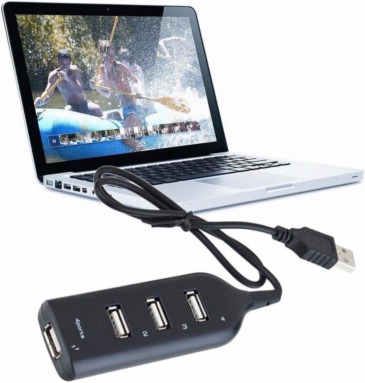 Portable4 Port USB 1.1 USB HUB Laptop PC Slim Smallest Mini USB Splitter Adapter For Mobile Phone Laptop PC