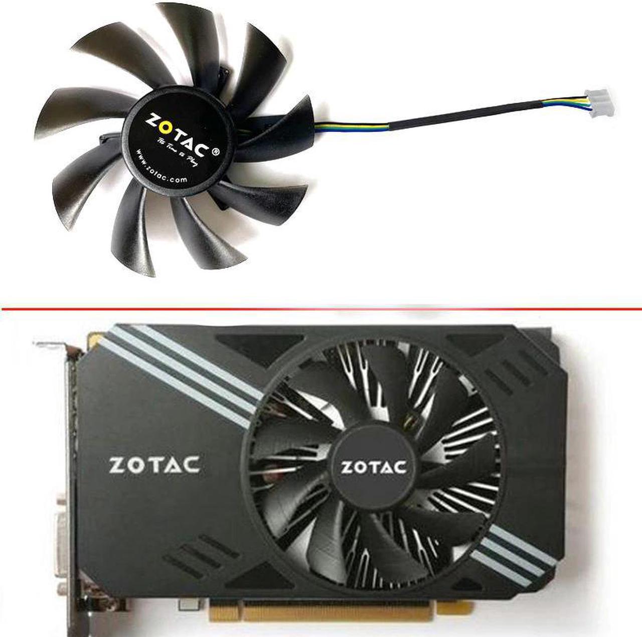 NEW 85MM GPU FAN For Zotac GTX1060 6Gb GTX 1060 3GB Mini HP RX480 HPRX480 Graphics Video Card DIY DC 12V 4Pin VGA Cooler Fans