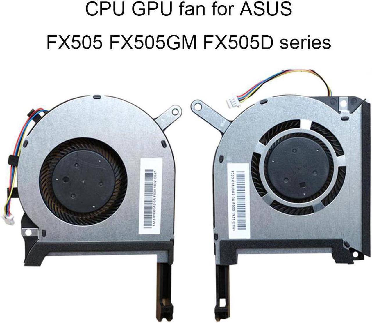 5V CPU GPU Cooling Fans Cooler for ASUS Rog Strix FX505 FX505GE FX505D TUF Gaming Computer Fan 13NR00S0M11111 2011