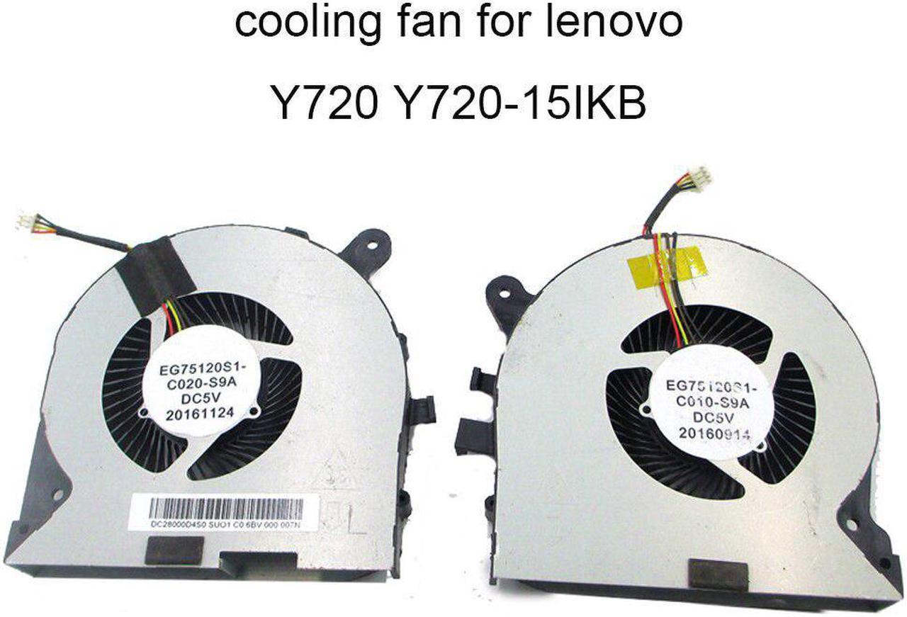 Computer Fans For Lenovo Legion Y720 Y720-15IKB Laptop GPU CPU Cooling Fan Cooler Radiator EG75120S1 C010 C020S9A 5F10N67245 New