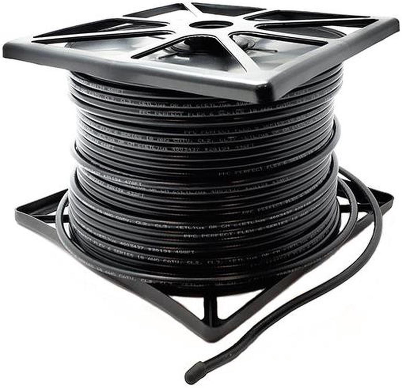 Perfectflex Coaxial Cable 6 Series 500Ft RG6 Trishield 77Braid Copper Clad Steel