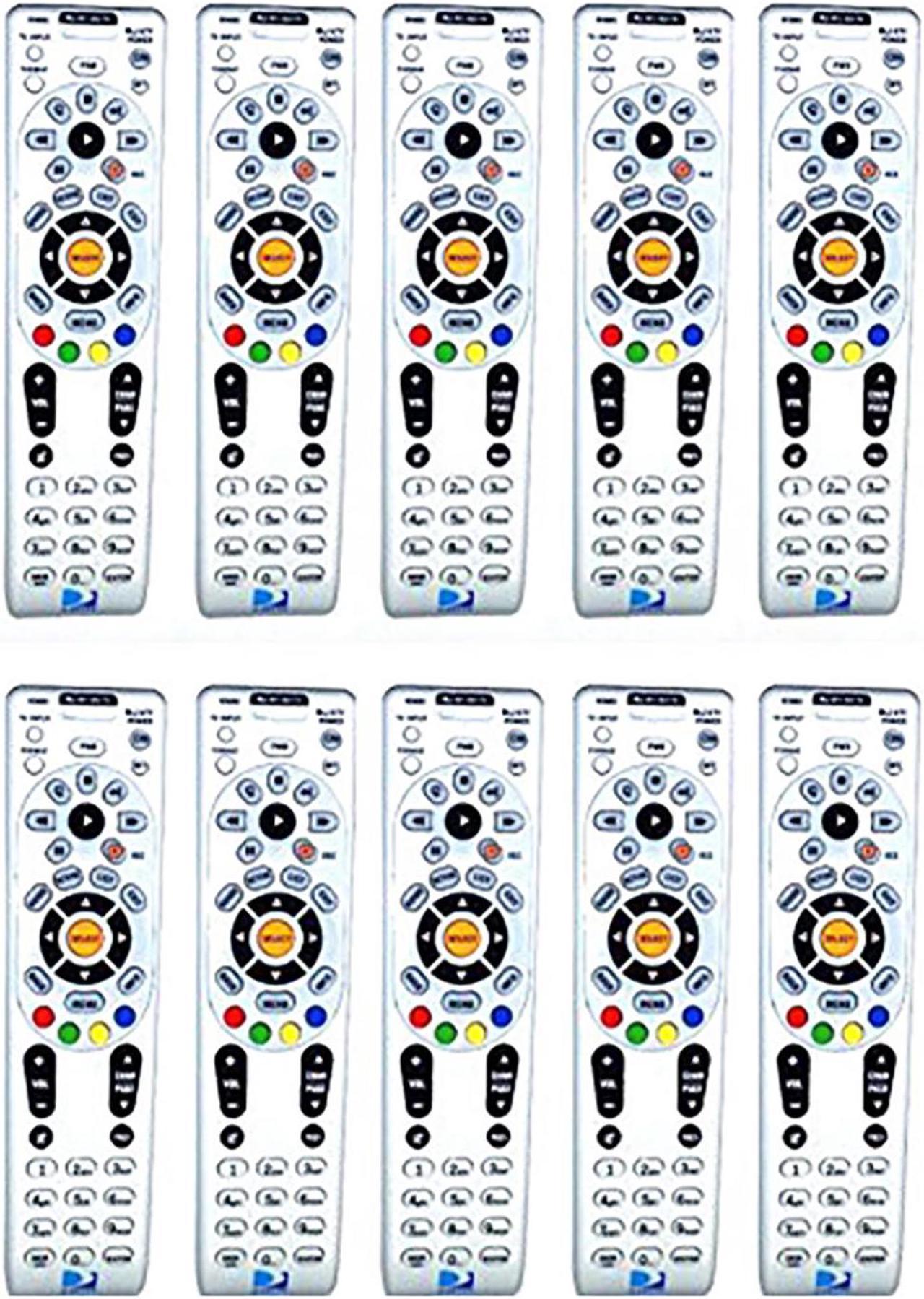 10 Pack - DirecTV IR / RF Universal Remote Control (RC66RX)