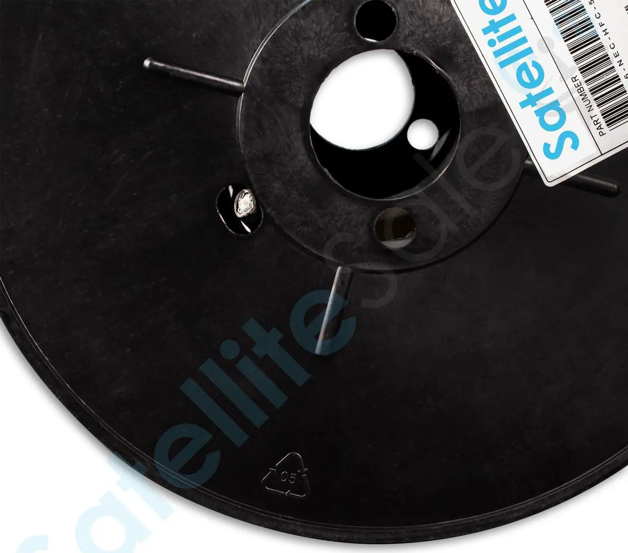 Alt view image 5 of 6 - SatelliteSale RG-6 Trishield NEC 820 CATV HFC Coaxial Cable PVC Black 500 feet