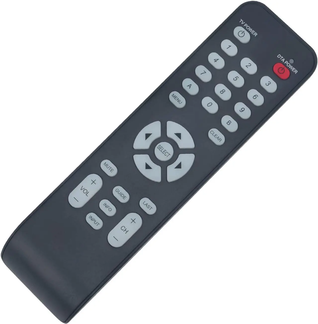 Alt view image 3 of 5 - SatelliteSale Universal TV Remote Control Replacement Fit for TIME Warner Cable Box RC2843001 RC2843004 RC2843004/01B
