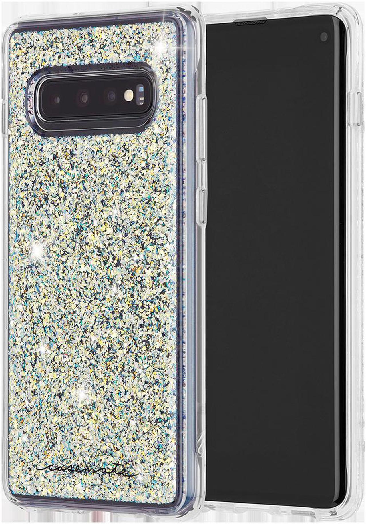 Alt view image 4 of 12 - Case-Mate Galaxy S10 Twinkle Stardust Case