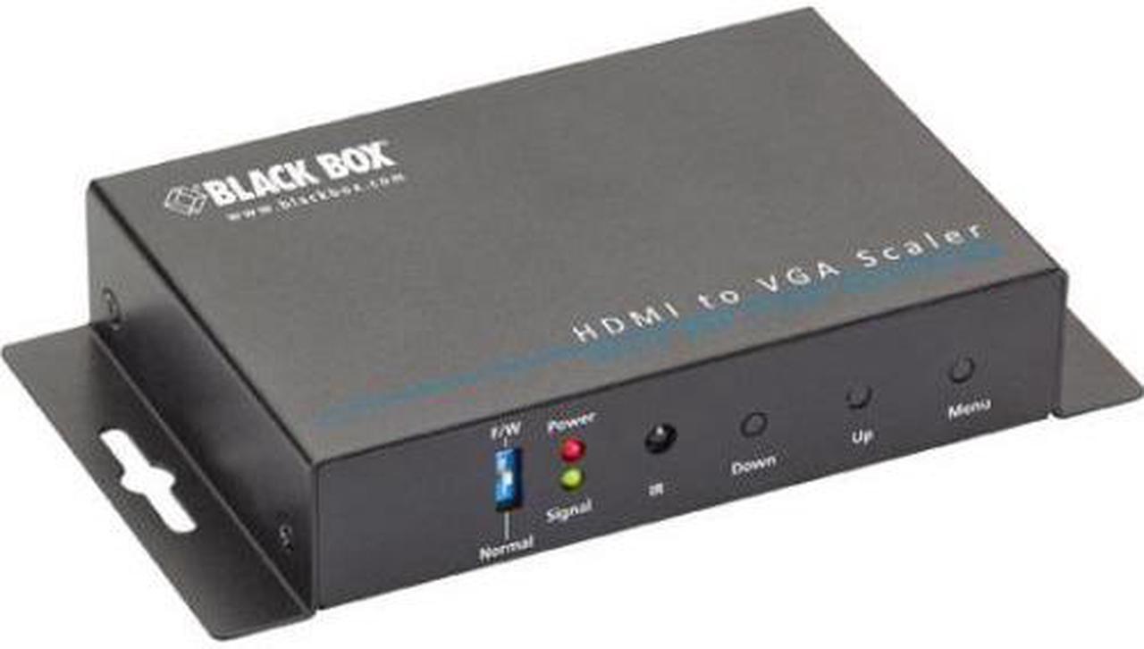 Alt view image 3 of 8 - Black Box AVSC-HDMI-VGA Hdmi-To-Vga Scaler & Converte R With Audio