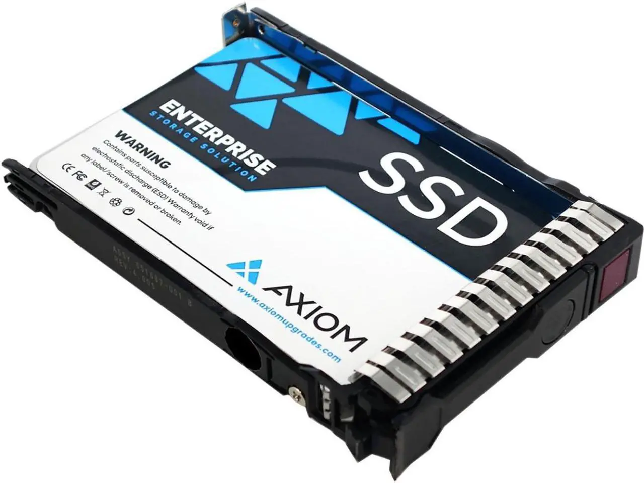 Alt view image 3 of 5 - Axiom SSDEV10HB240-AX Enterprise Value Ev100 - Solid State Drive - Encrypted - 240 Gb - Hot-Swap - 2.5 Inch - Sata 6Gb/S - 256-Bit Aes
