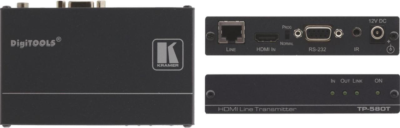 Alt view image 4 of 7 - HDMI, BIDIRECTIONAL RS?232 & IR OVER HDBASET TWISTED PAIR TRANSMITTER