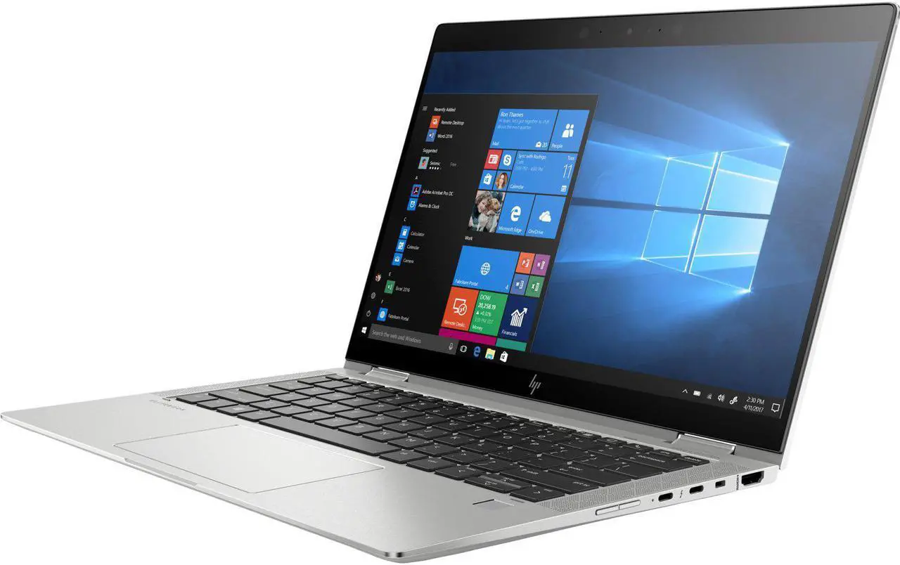 Alt view image 5 of 5 - HP Elitebook X360 1030 G4 13.3" Intel i7 16GB 256GB SSD Windows 10 Pro Touch