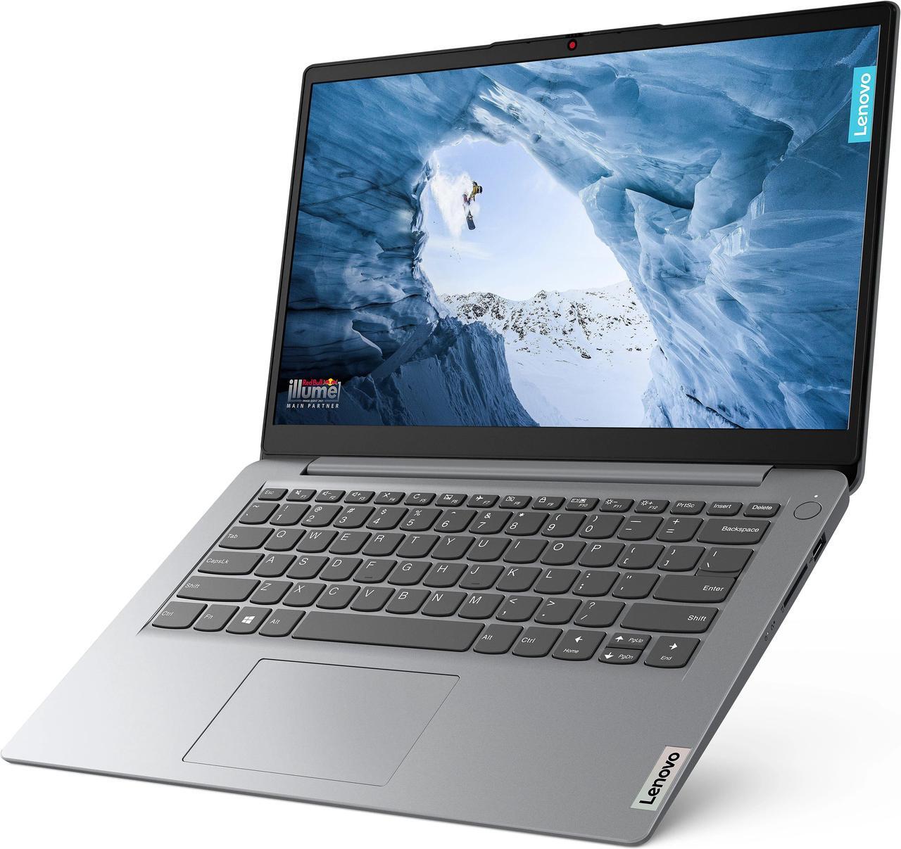 Alt view image 8 of 9 - Lenovo Laptop IdeaPad 1, 14" FHD  45% NTSC,Intel Celeron N4020,4GB, 128G_EMMCGB eMMC,Win 11 Home In S Mode