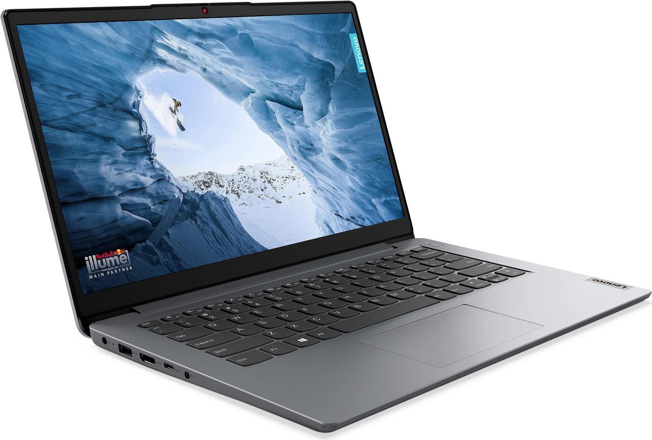 Alt view image 7 of 9 - Lenovo Laptop IdeaPad 1, 14" FHD  45% NTSC,Intel Celeron N4020,4GB, 128G_EMMCGB eMMC,Win 11 Home In S Mode