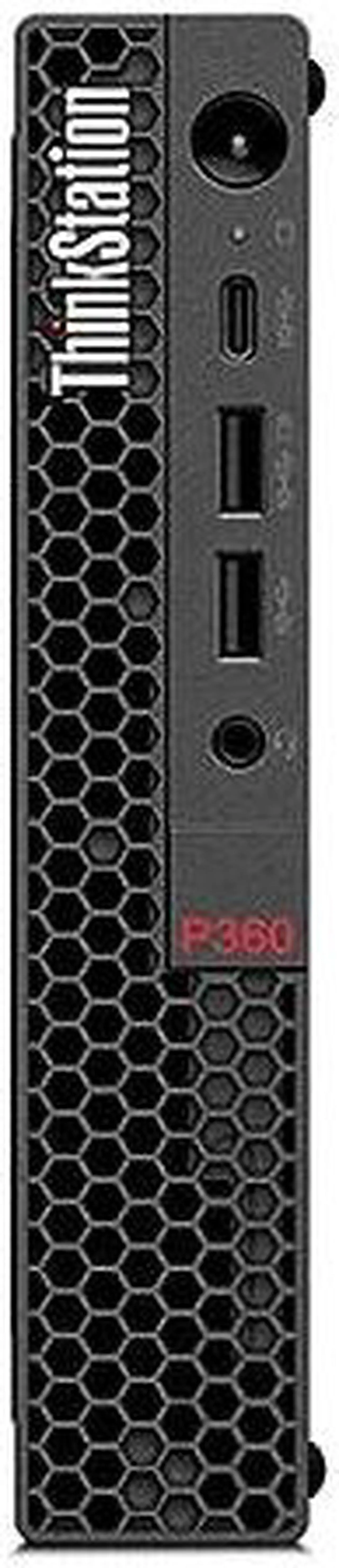 Alt view image 3 of 5 - Lenovo ThinkStation P360 Tiny Desktop Workstation Intel Core i7-12700T vPro NVIDIA T1000 32GB Ram 1TB SSD W11P