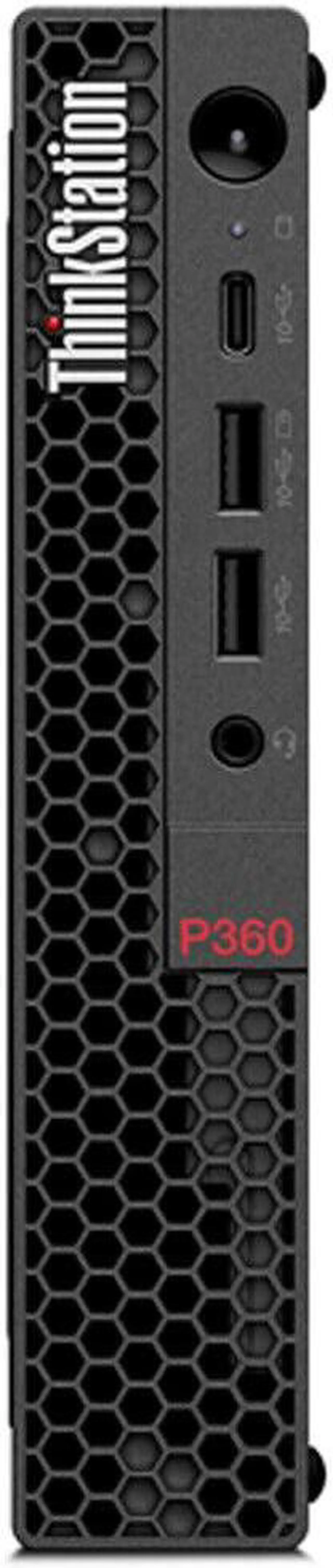 Alt view image 4 of 5 - Lenovo ThinkStation P360 Tiny Desktop Workstation Intel Core i7-12700T vPro NVIDIA T1000 32GB Ram 1TB SSD W11P
