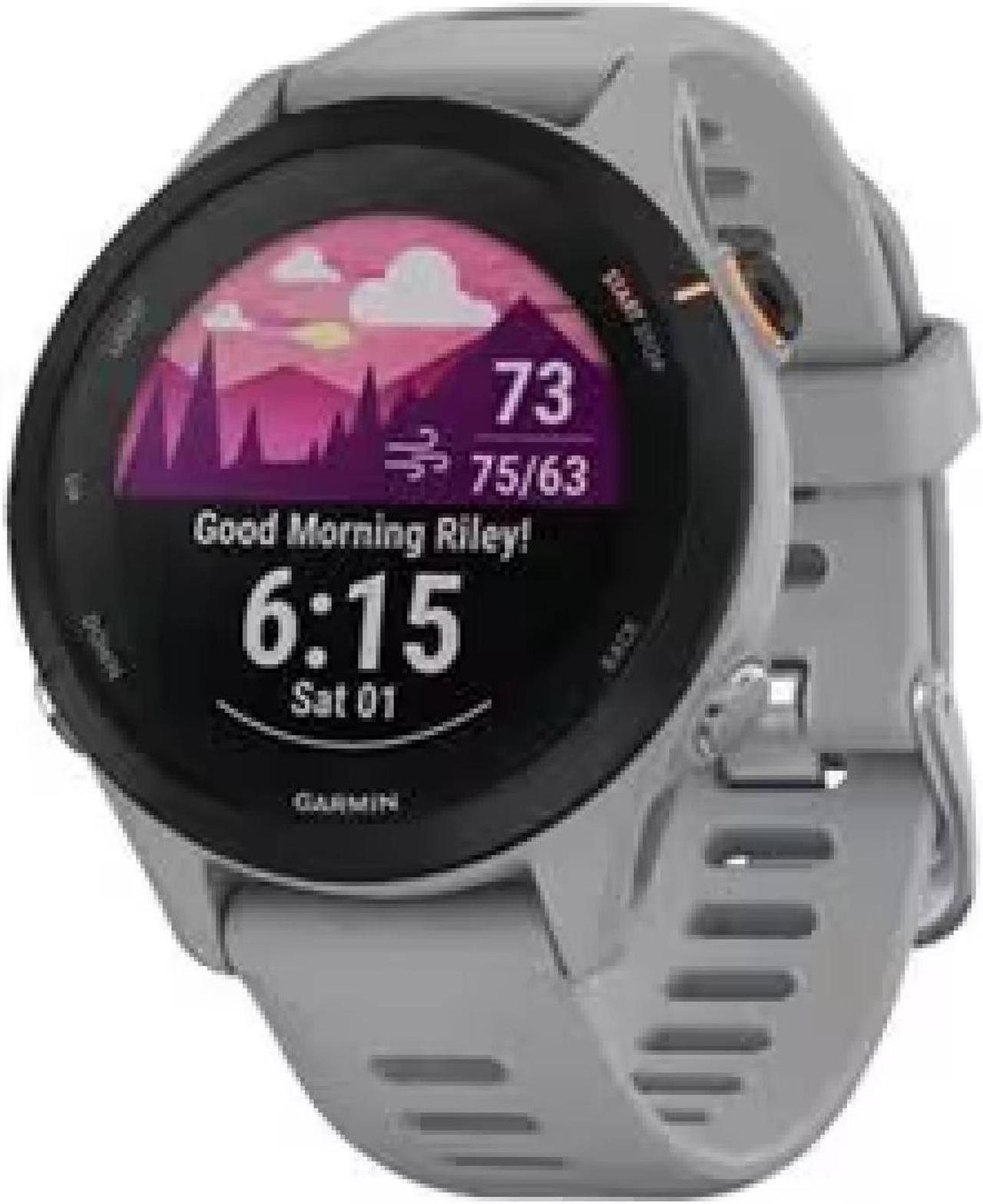 Main image of Garmin Forerunner 255S Music GPS Smartwatch (Powder Gray)