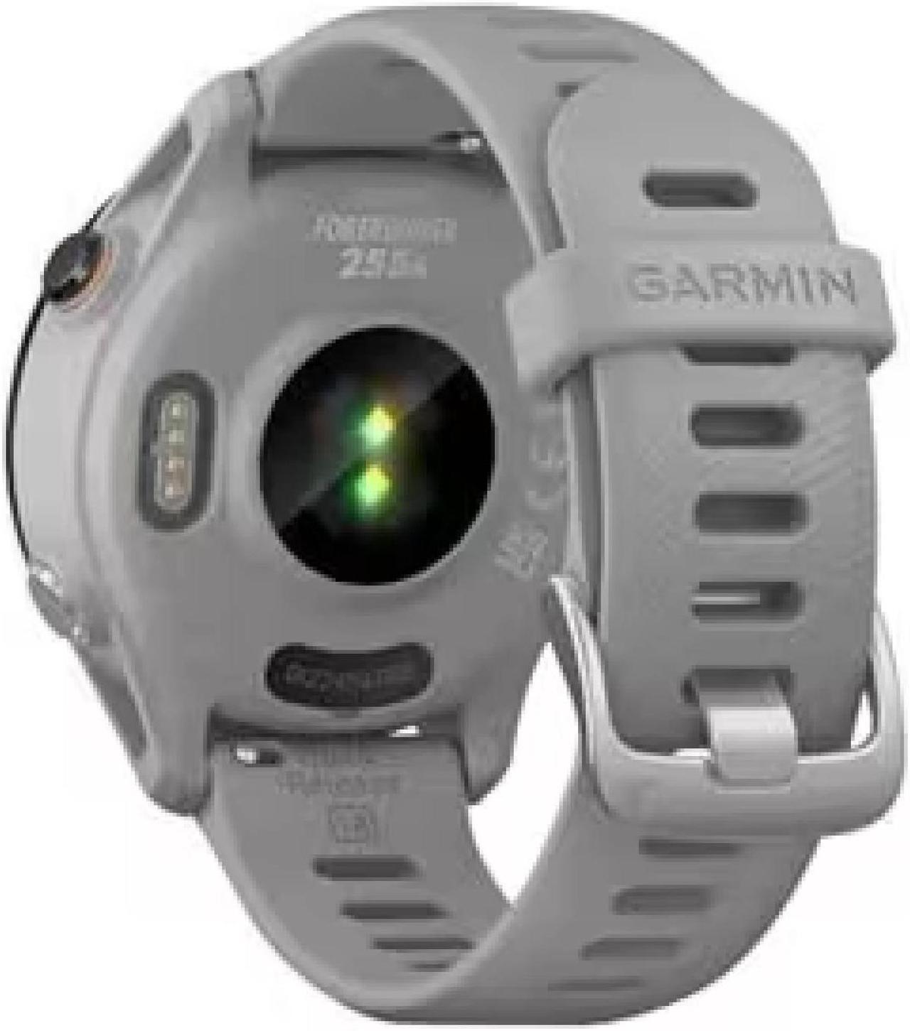 Alt view image 2 of 3 - Garmin Forerunner 255S Music GPS Smartwatch (Powder Gray)