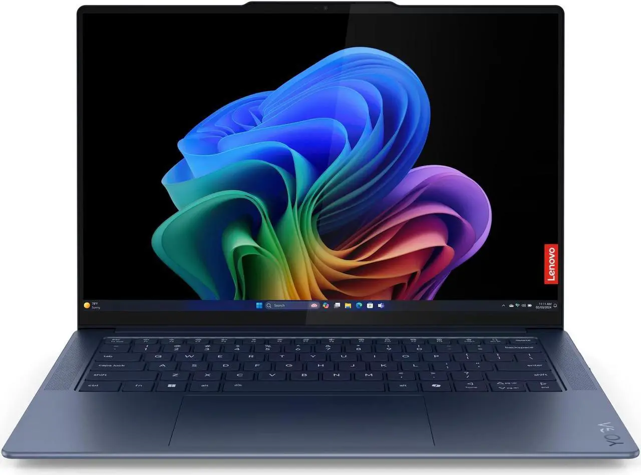 Main image of Lenovo YOGA SLIM 7 14Q8X9 14.5" SnapDragon X Elite X1E-78-100 16 GB 1 TB W11P