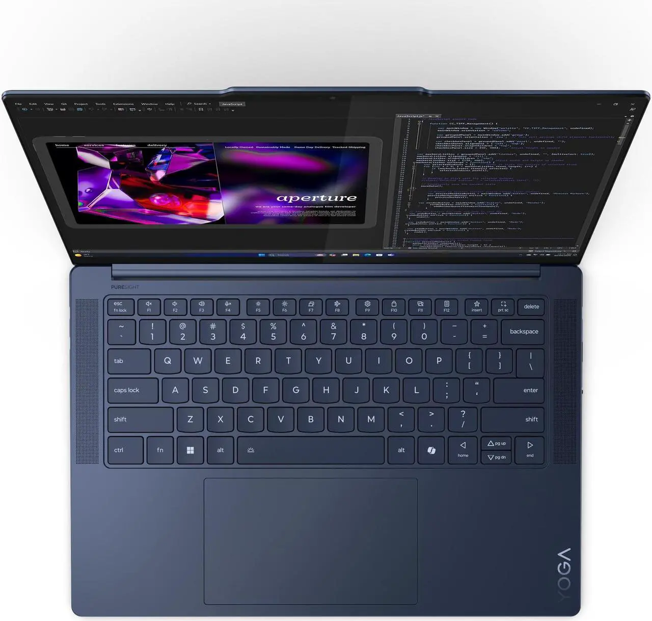 Alt view image 3 of 4 - Lenovo YOGA SLIM 7 14Q8X9 14.5" SnapDragon X Elite X1E-78-100 16 GB 1 TB W11P