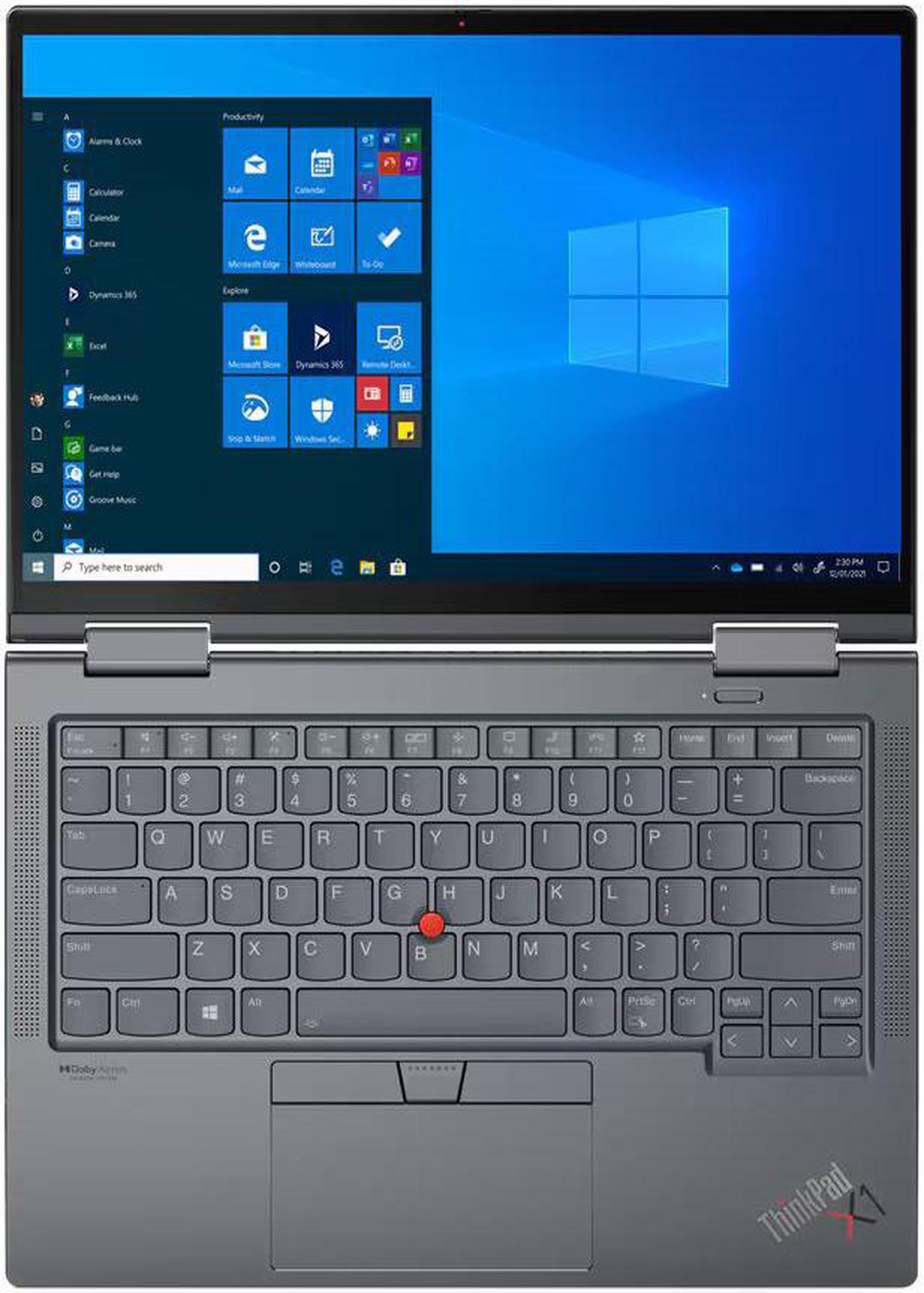 Alt view image 4 of 12 - Lenovo Laptop ThinkPad X1 Yoga Gen 6, 14" IPS,INTEL CORE I7-1185G7 VPRO PROCESSOR (3.0GHZ, 4C) 4266MHZ,32GB, IRIS XE GRAPHICS, 512GB SSD,Win 10 Pro English
