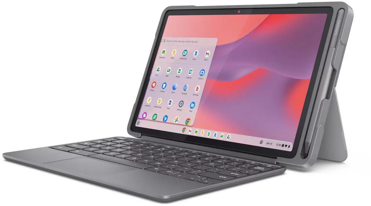 Alt view image 4 of 4 - Lenovo Chromebook Duet Edu 10.95" Touch MediaTek Kompanio-838 4GB 64GB ChromeOS