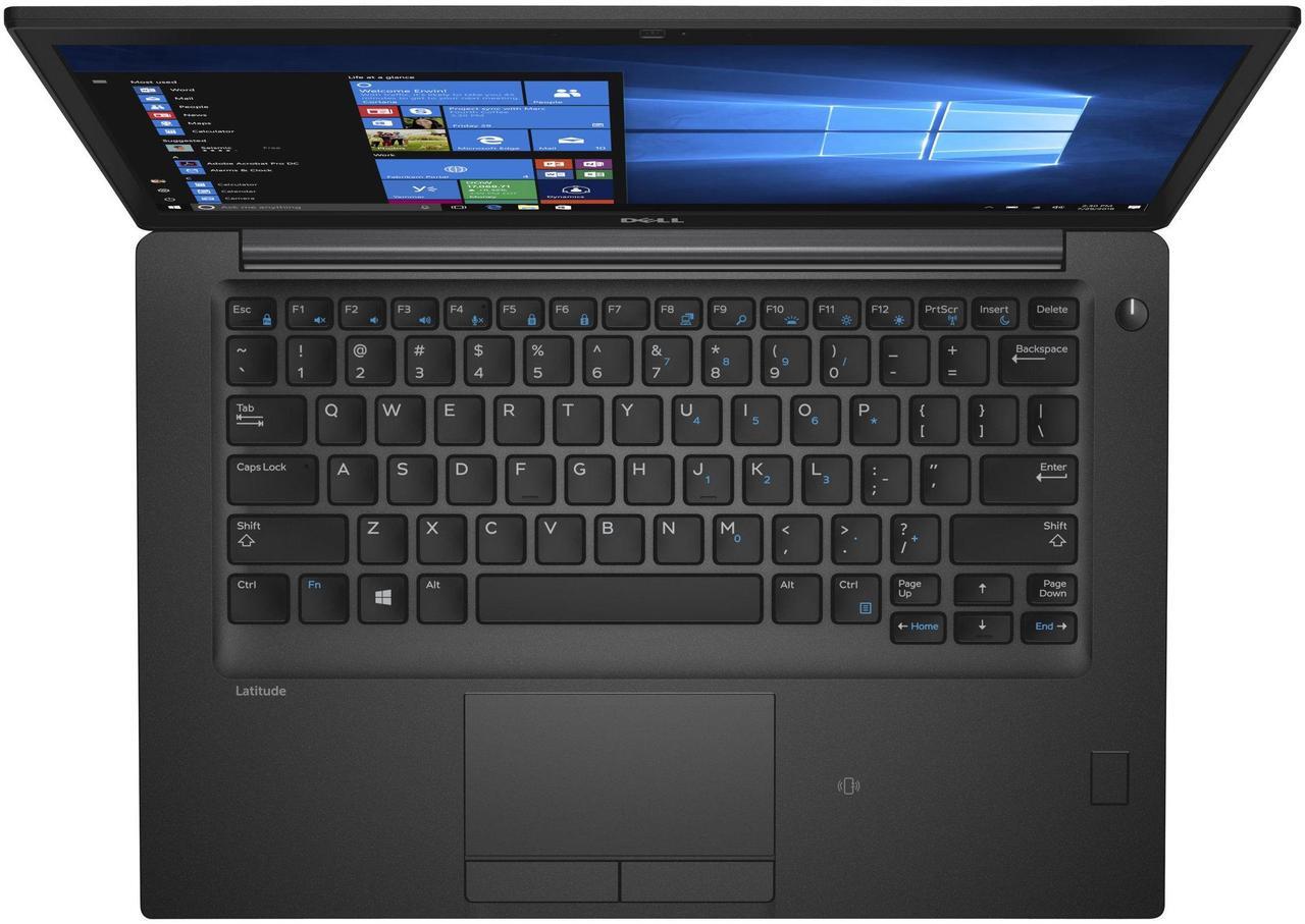 Alt view image 4 of 5 - Dell Latitude 7480 14" Laptop Intel Core i5 2.40 GHz 16 GB 256 GB SSD W10P
