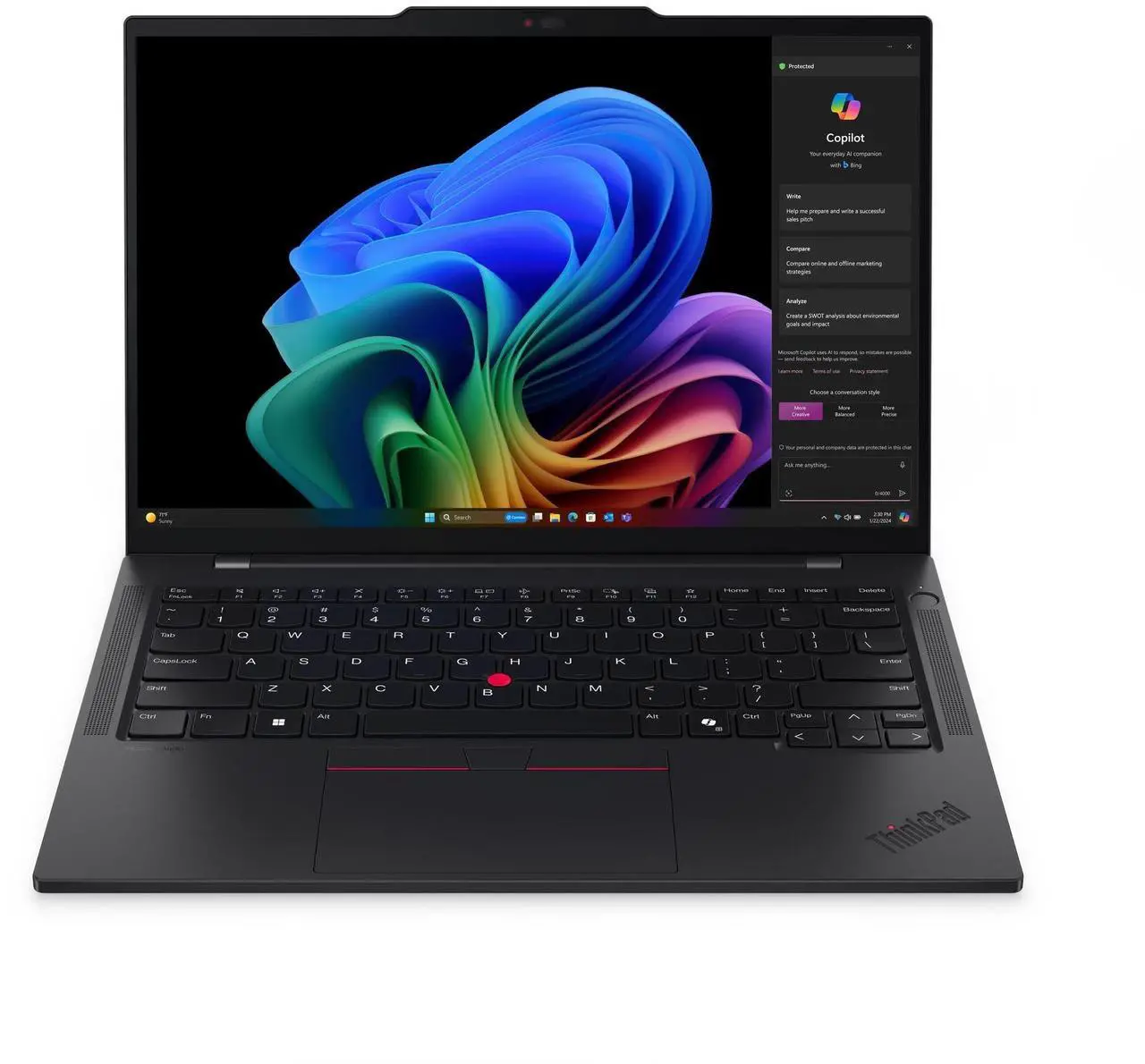 Main image of Lenovo Thinkpad T14S G6 14" Laptop X Elite X1E-78-100 32GB RAM 512GB SSD W11P- (Manufacturer Recertified)
