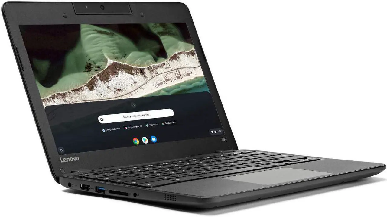 Alt view image 2 of 5 - Lenovo N23 Chromebook 11.6" Intel Celeron 1.60 GHz 4GB 16GB Chrome OS Touch