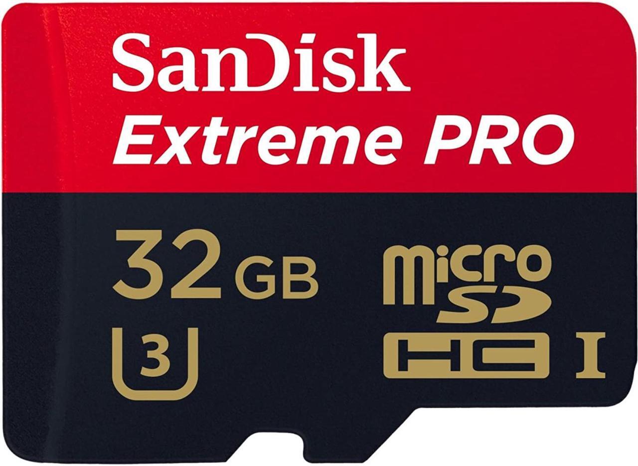 Main image of SanDisk Extreme Pro 32 GB microSD UHS-I Card ( SDSDQXP-032G-A46A)