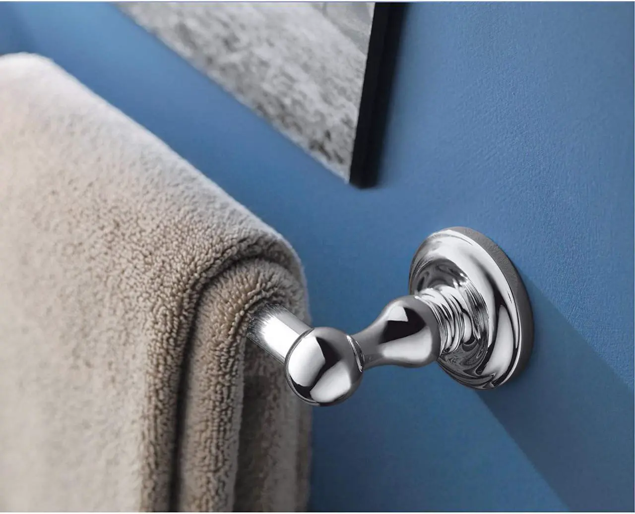 Alt view image 3 of 4 - Moen BP6918CH Madison 18-Inch Towel Bar, 18 Inch, Chrome