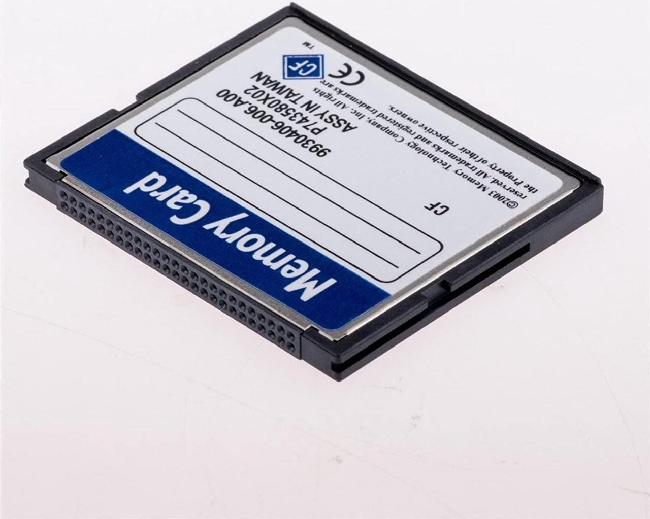 Alt view image 2 of 2 - HuaDaWei 512MB Compact Flash Memory Card SDCFB-512-A10 CF Type I Card for cisco cards