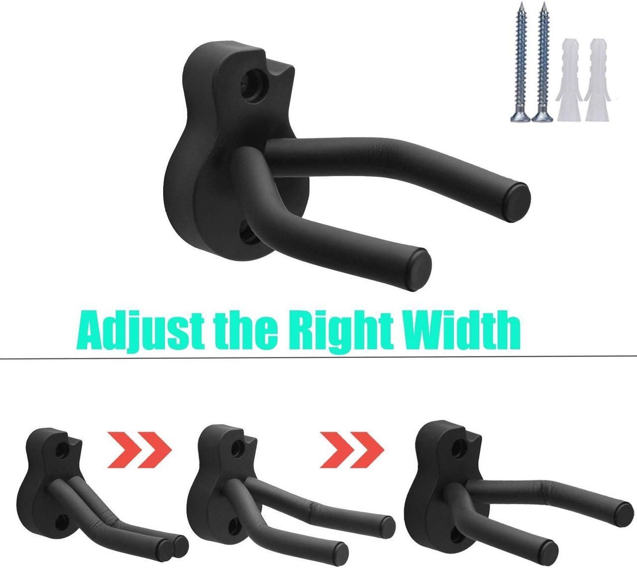 Alt view image 2 of 6 - Ukulele Wall Mount Hanger Stand Holder for Ukulele Violin Mandolin Banjo Guitars Wall Hangers Hooks Stands