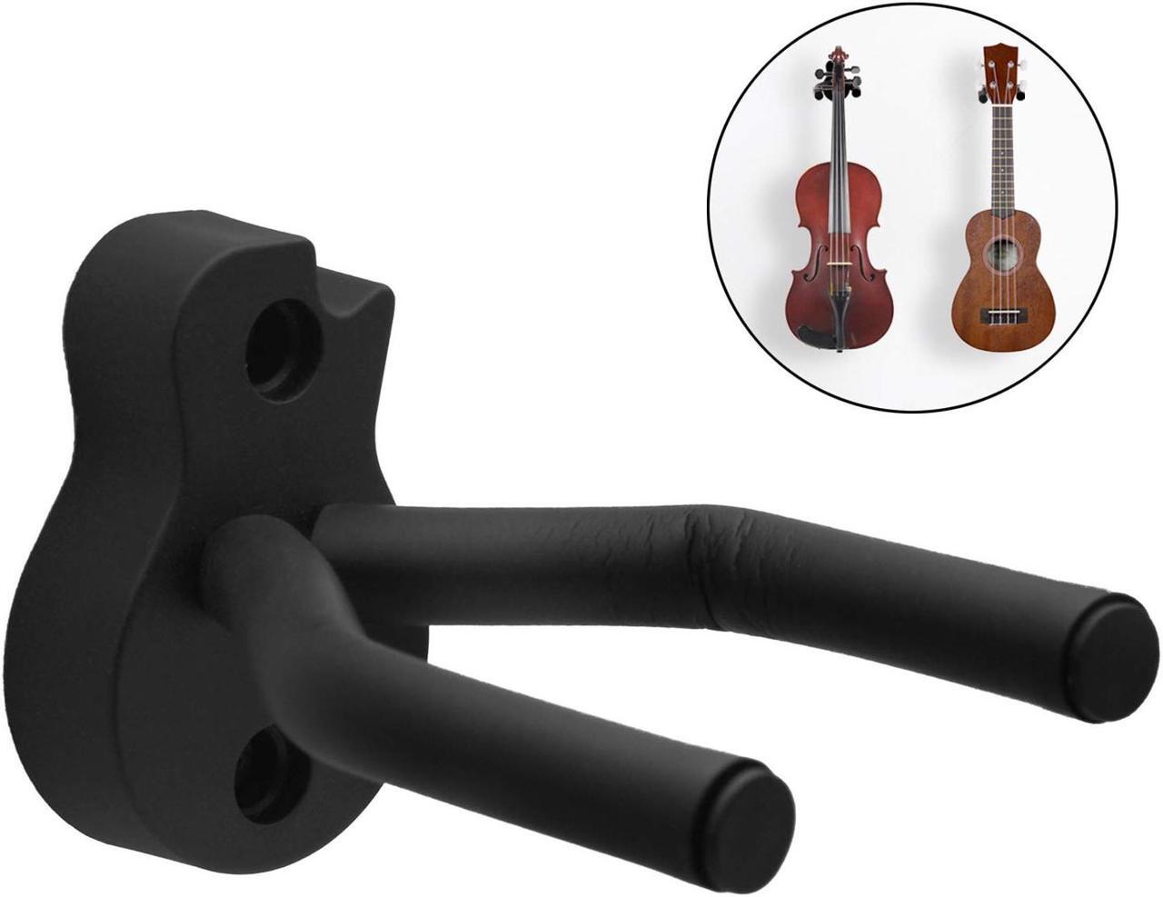 Main image of Ukulele Wall Mount Hanger Stand Holder for Ukulele Violin Mandolin Banjo Guitars Wall Hangers Hooks Stands