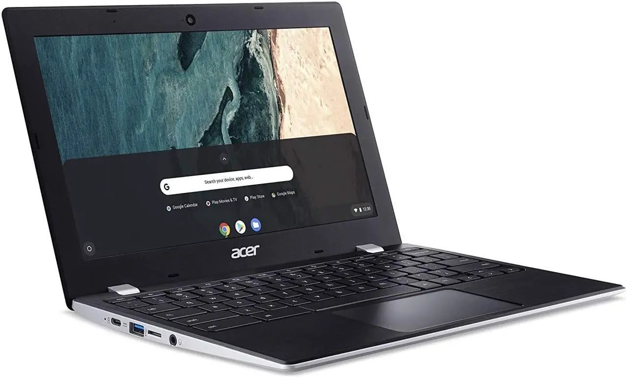 Alt view image 8 of 13 - 2020 Acer Chromebook 311, Intel Celeron N4000, 11.6" HD Touch Display, Intel UHD Graphics, 4GB LPDDR4, 32GB eMMC, 802.11ac WiFi, Bluetooth, Google Chrome, CB311-9HT-C4UM
