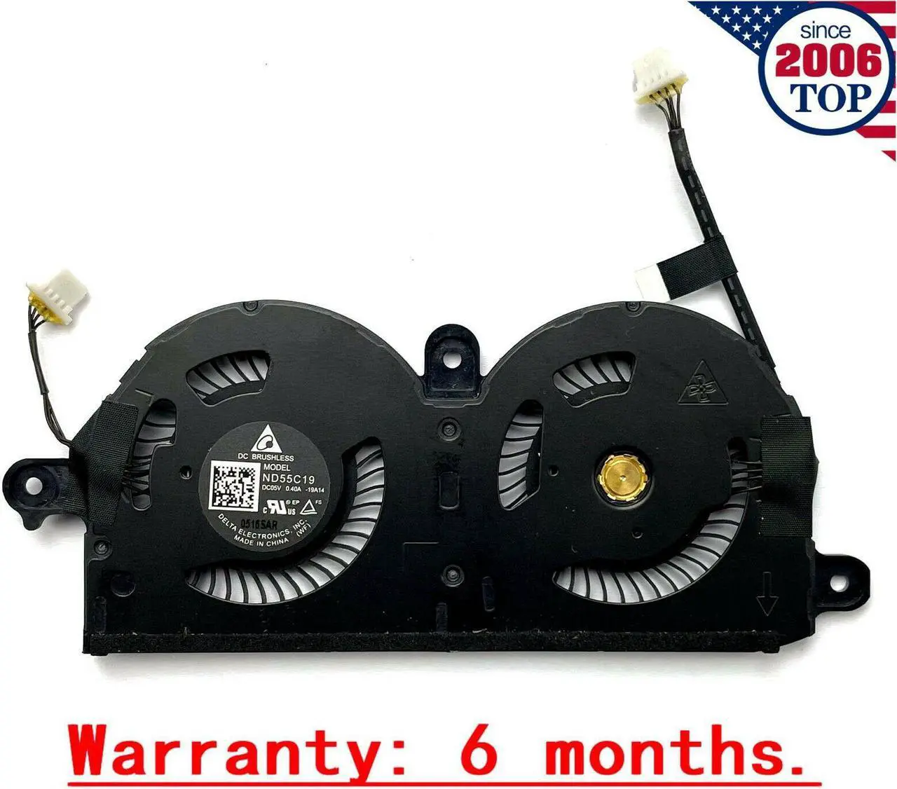 Main image of Cpu cooling fan for Dell XPS 13 9380 7390 0980WH 980WH ND55C19-19A14