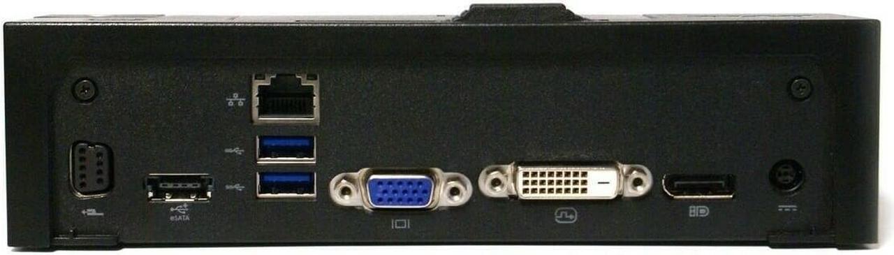 Alt view image 7 of 10 - Dell RMYTR Replicator E-Port 88 Pro3x Docking Station W/130W Adapter