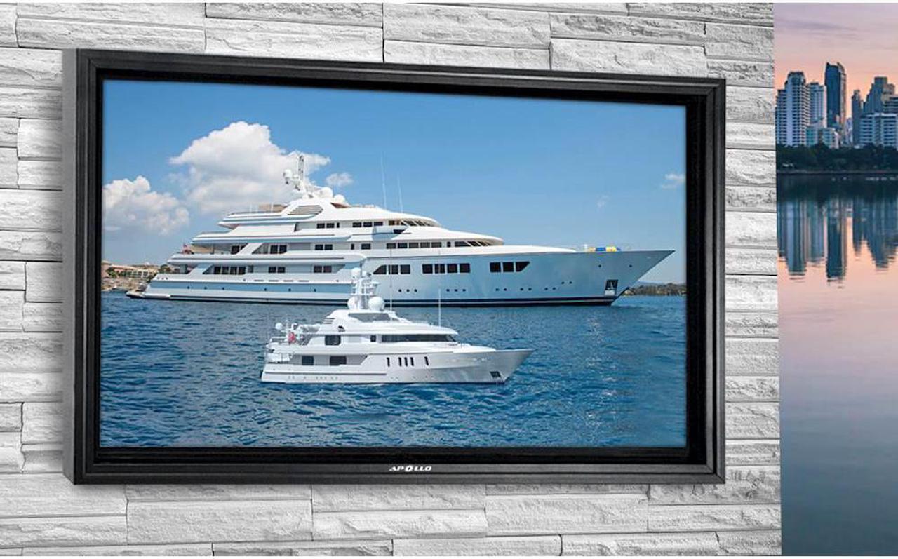 Alt view image 3 of 3 - Apollo 75" Outdoor TV Enclosure For 70" -75" TVs - AE7570