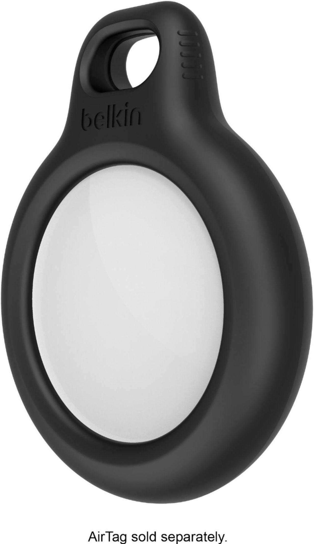 Alt view image 5 of 10 - Belkin Secure Holder with Key Ring for AirTag F8W973BTBLK