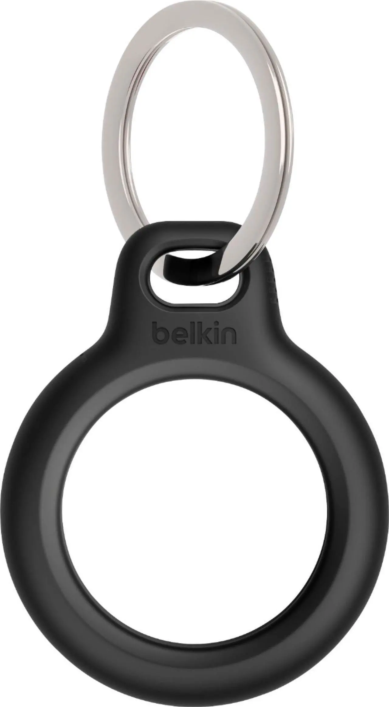 Alt view image 3 of 10 - Belkin Secure Holder with Key Ring for AirTag F8W973BTBLK