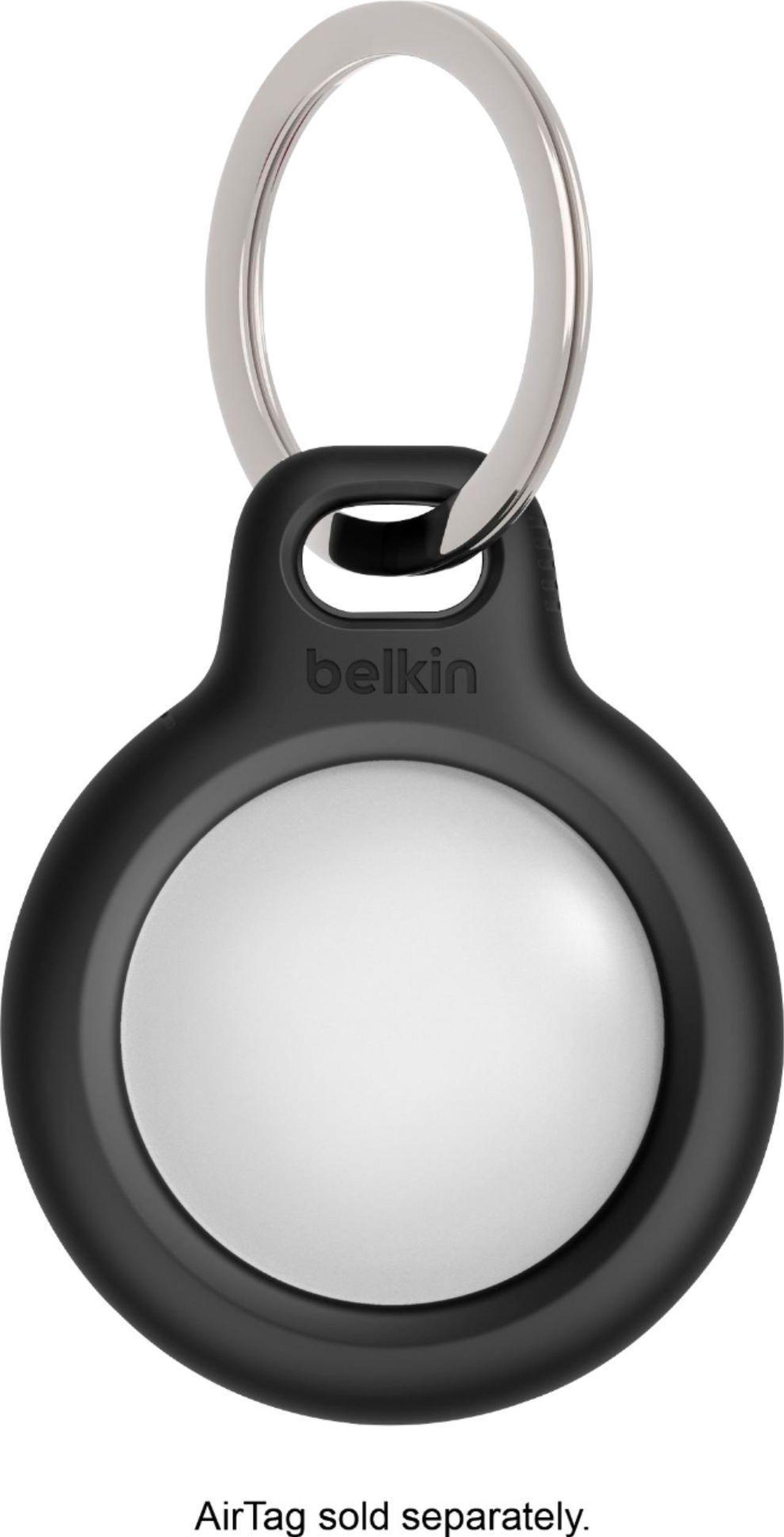 Alt view image 8 of 10 - Belkin Secure Holder with Key Ring for AirTag F8W973BTBLK