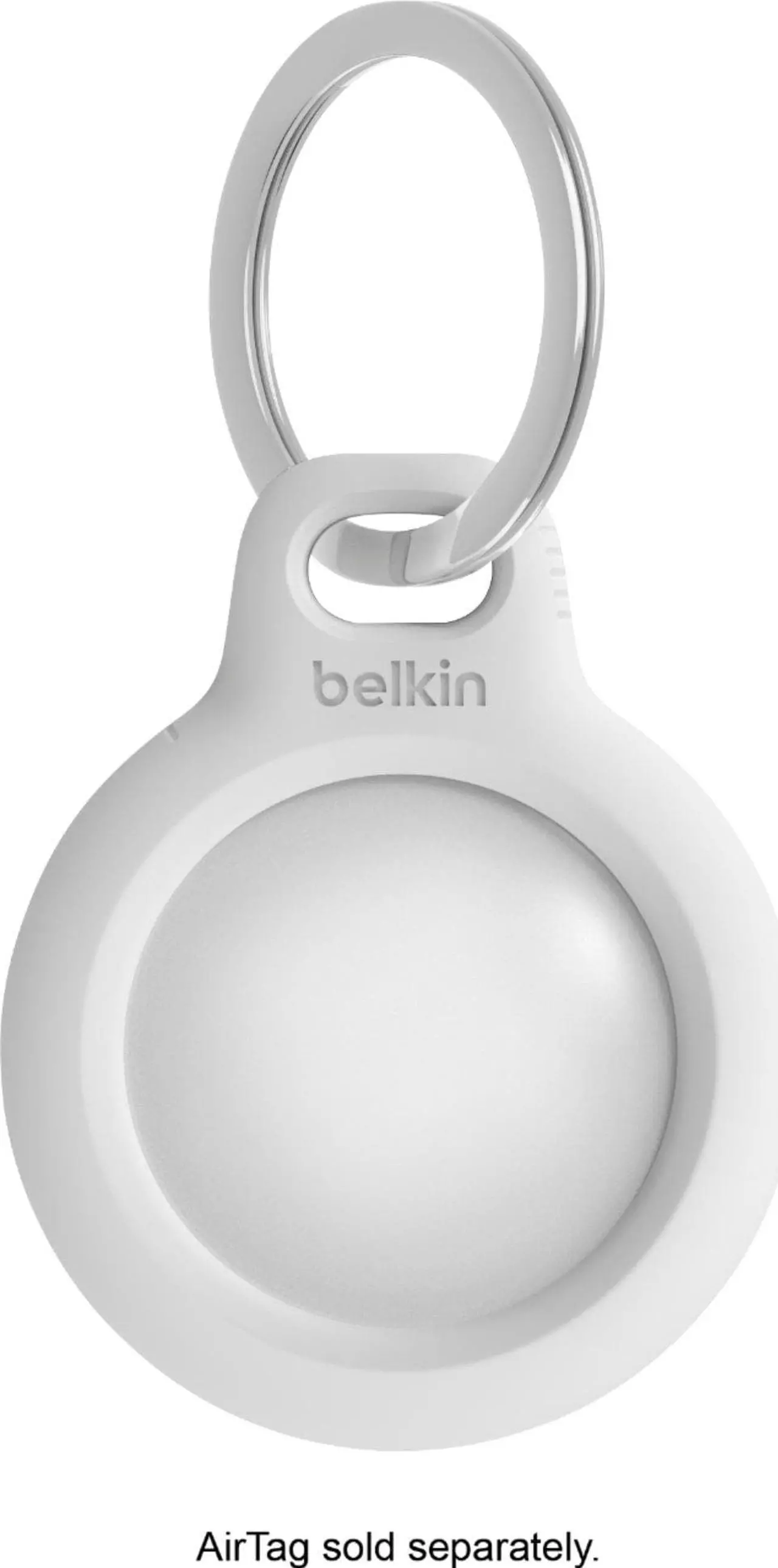Alt view image 8 of 19 - Belkin Secure Holder with Key Ring for AirTag F8W973BTWHT