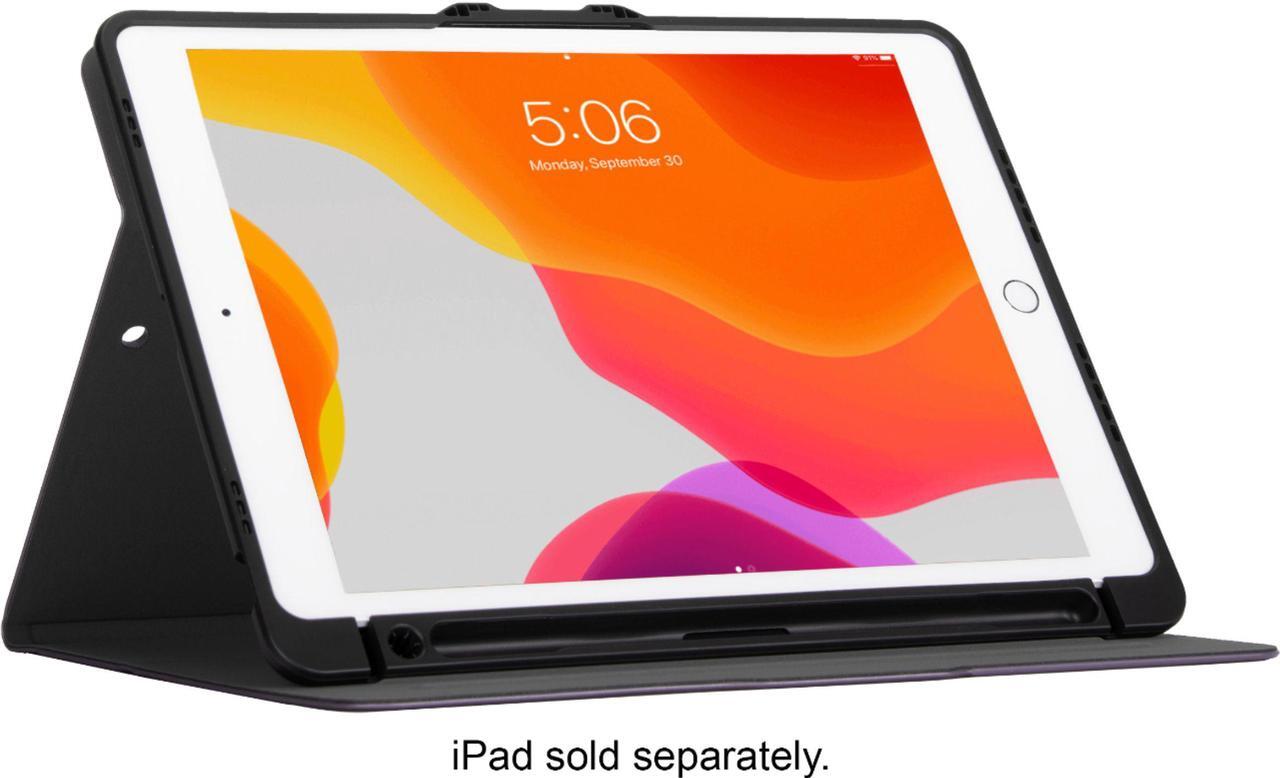 Alt view image 2 of 10 - Targus Versavu Carry Case Folio for 10.2" to 10.5" for Select Apple iPad Violet
