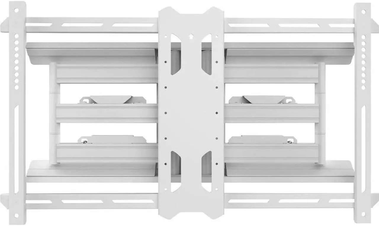 Alt view image 9 of 14 - Kanto PDX680 Articulating Full Motion TV Mount for 39" - 80" TV (White)