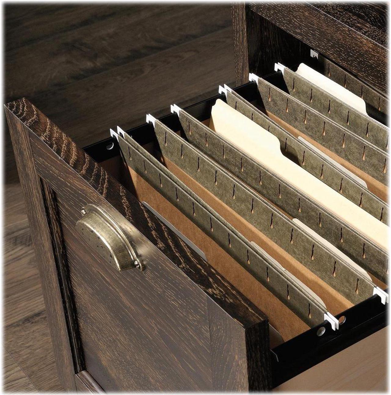 Alt view image 4 of 7 - New Sauder 422706 Barrister Lane Collection Pedestal Desk