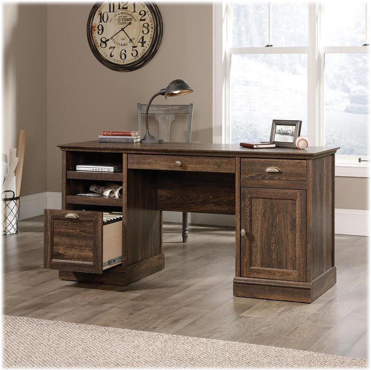 Alt view image 7 of 7 - New Sauder 422706 Barrister Lane Collection Pedestal Desk